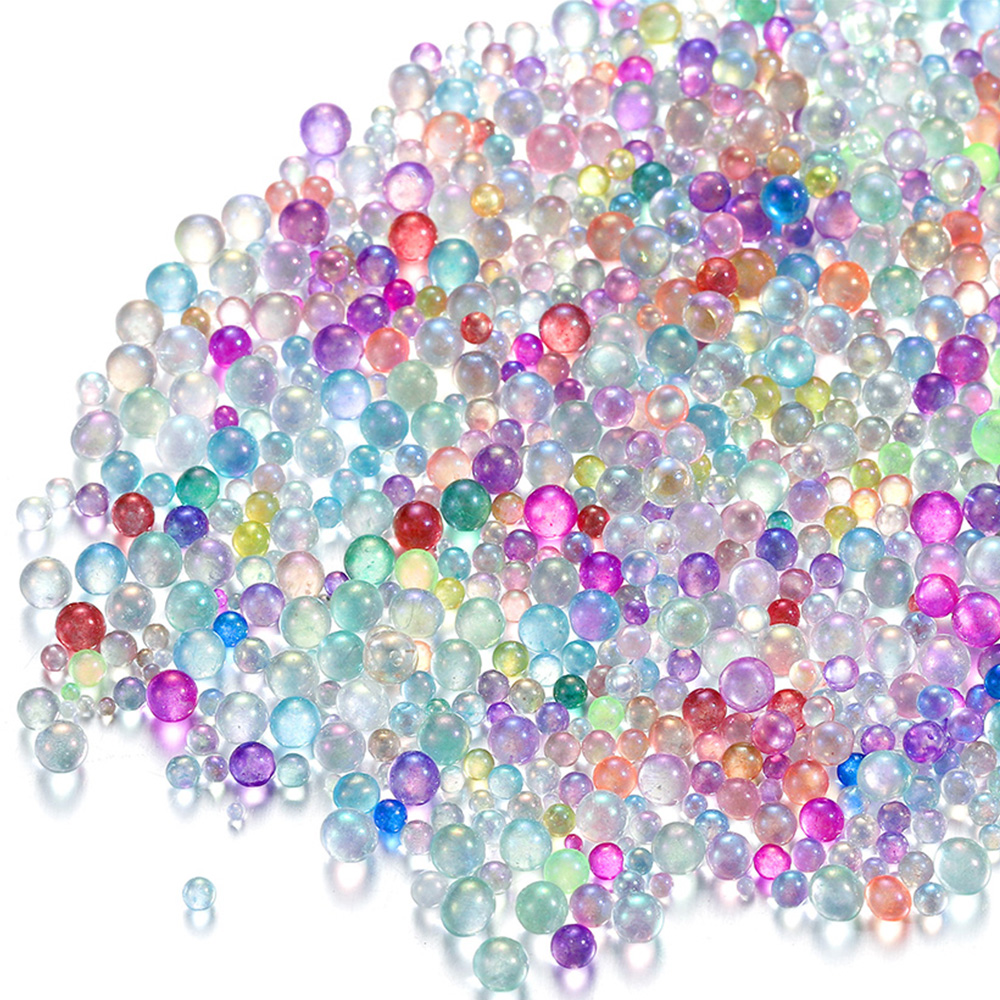 The Art And Craft Of Jewelry - 100g/Lot Colorful Mix Water Bubble Bead