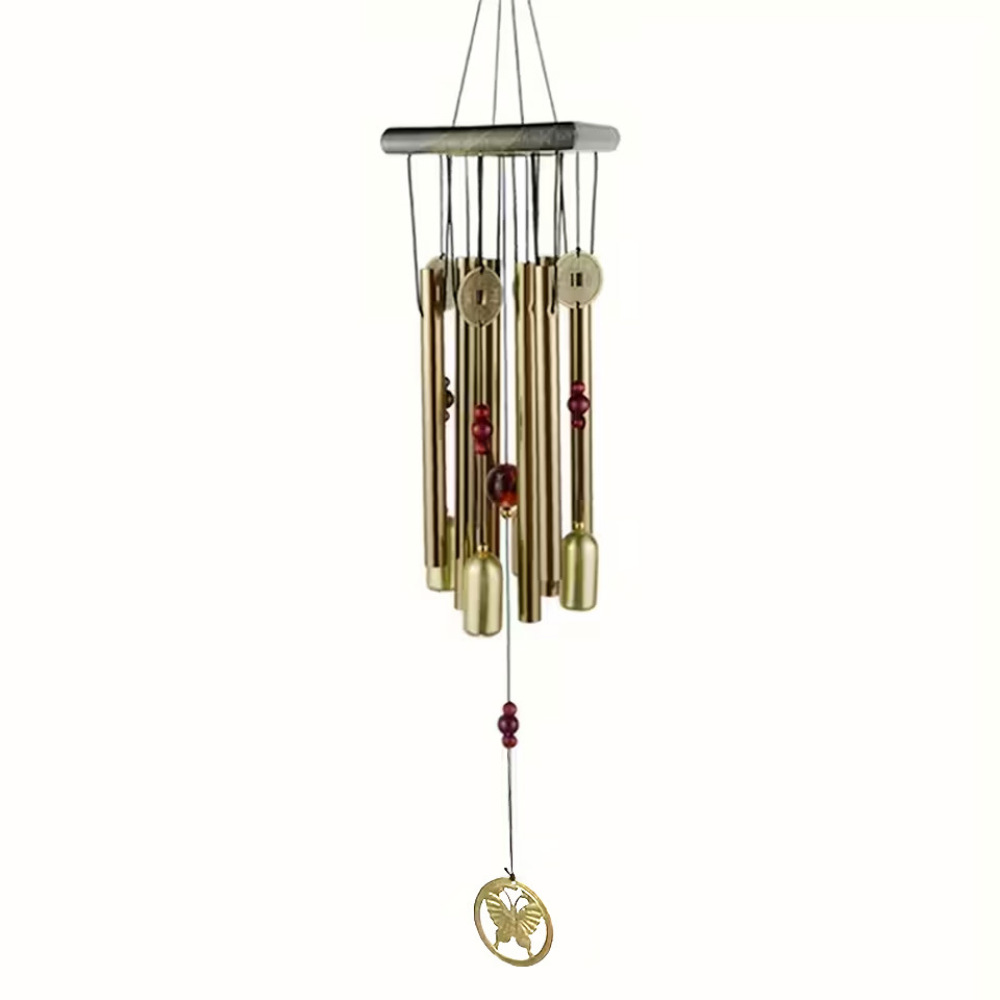Art Craft Youtube - Decorative Butterfly Wind Chimes Hanging Ornament