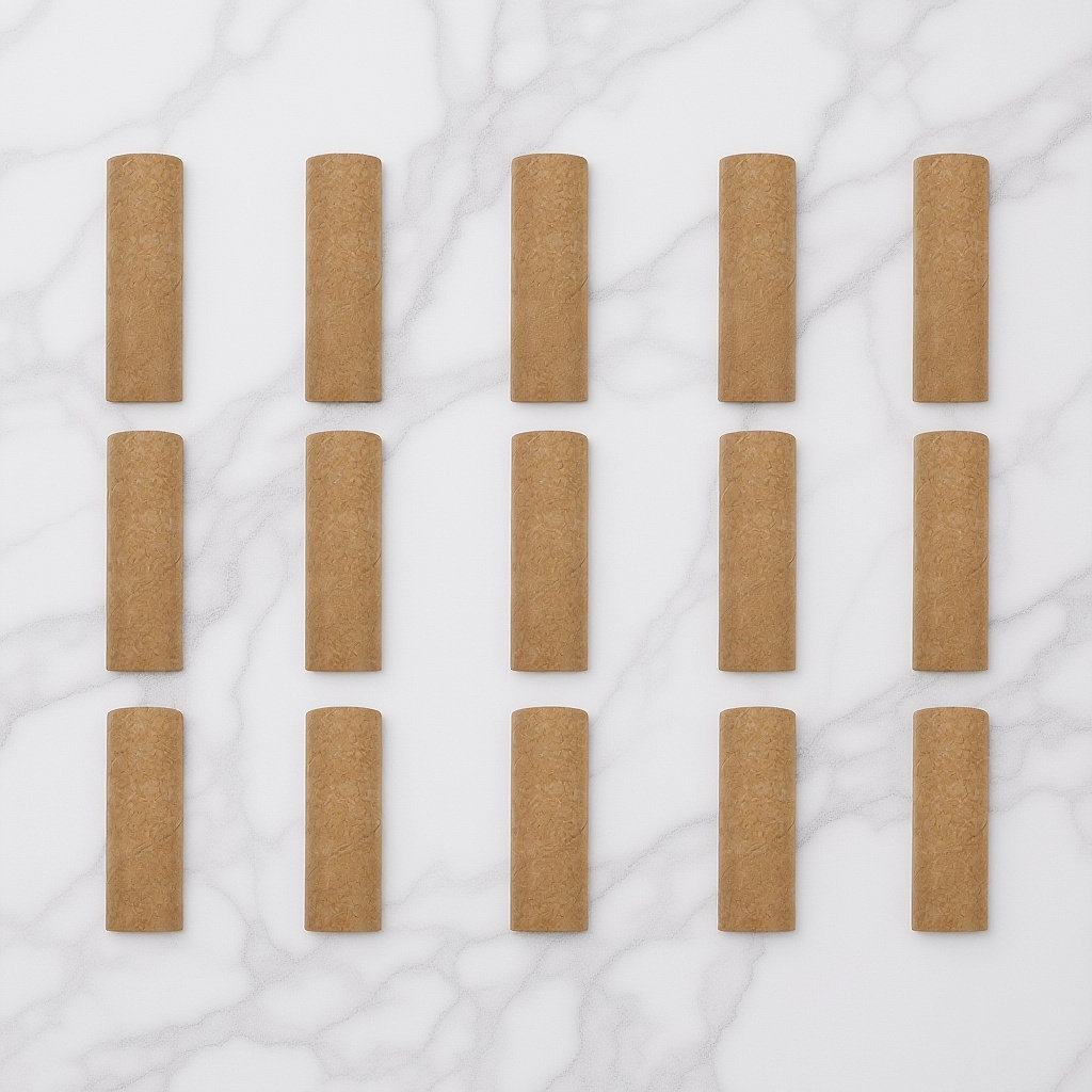 Art Craft Youtube - 15Pcs Kraft Paper Tubes Multi-Use Cardboard