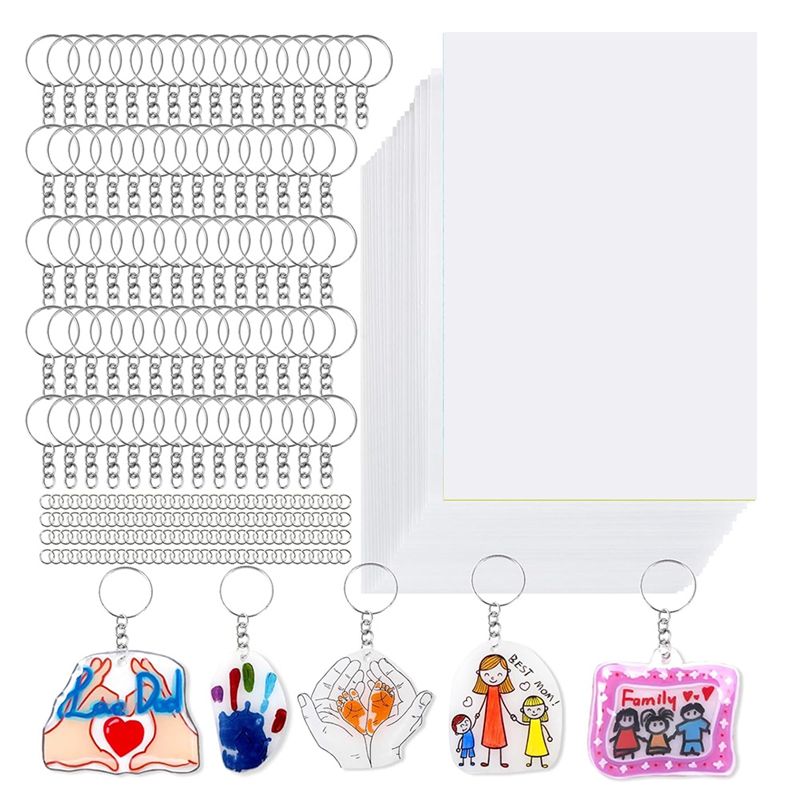 Art Craft Mother'S Day - LIKE WISH Shrink Plastic Art Sheets,