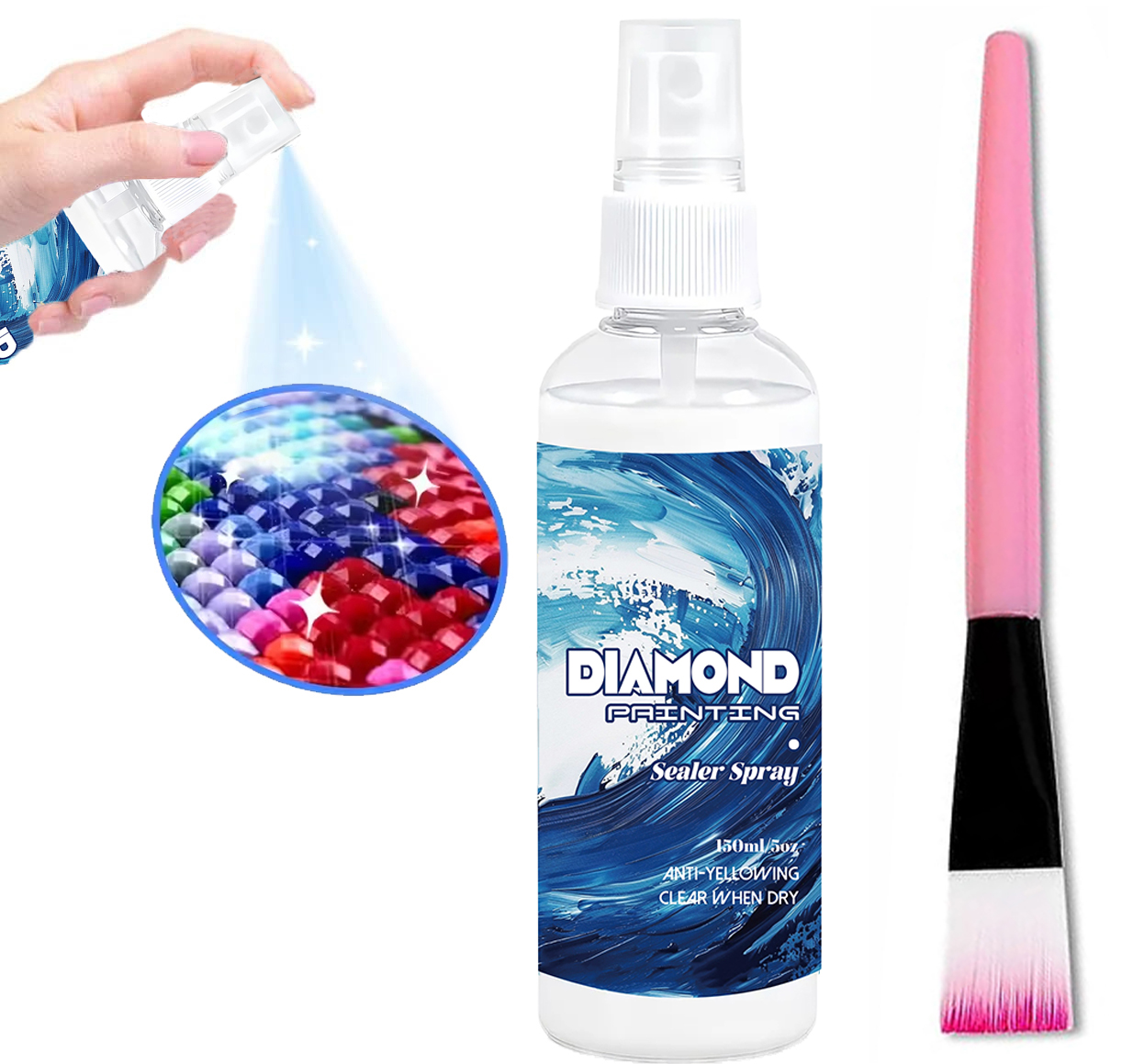 150ml Diamond Painting Sealant - Art Craft Glue recension och pris