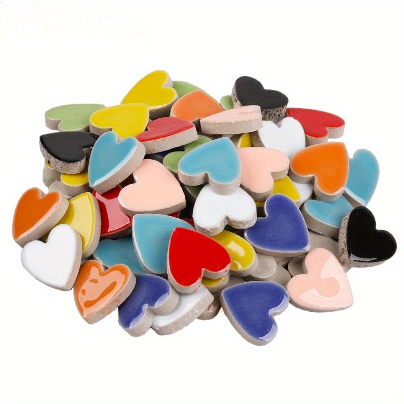Heart Shaped Ceramic Mosaic Ti - Art Craft Door recension och pris