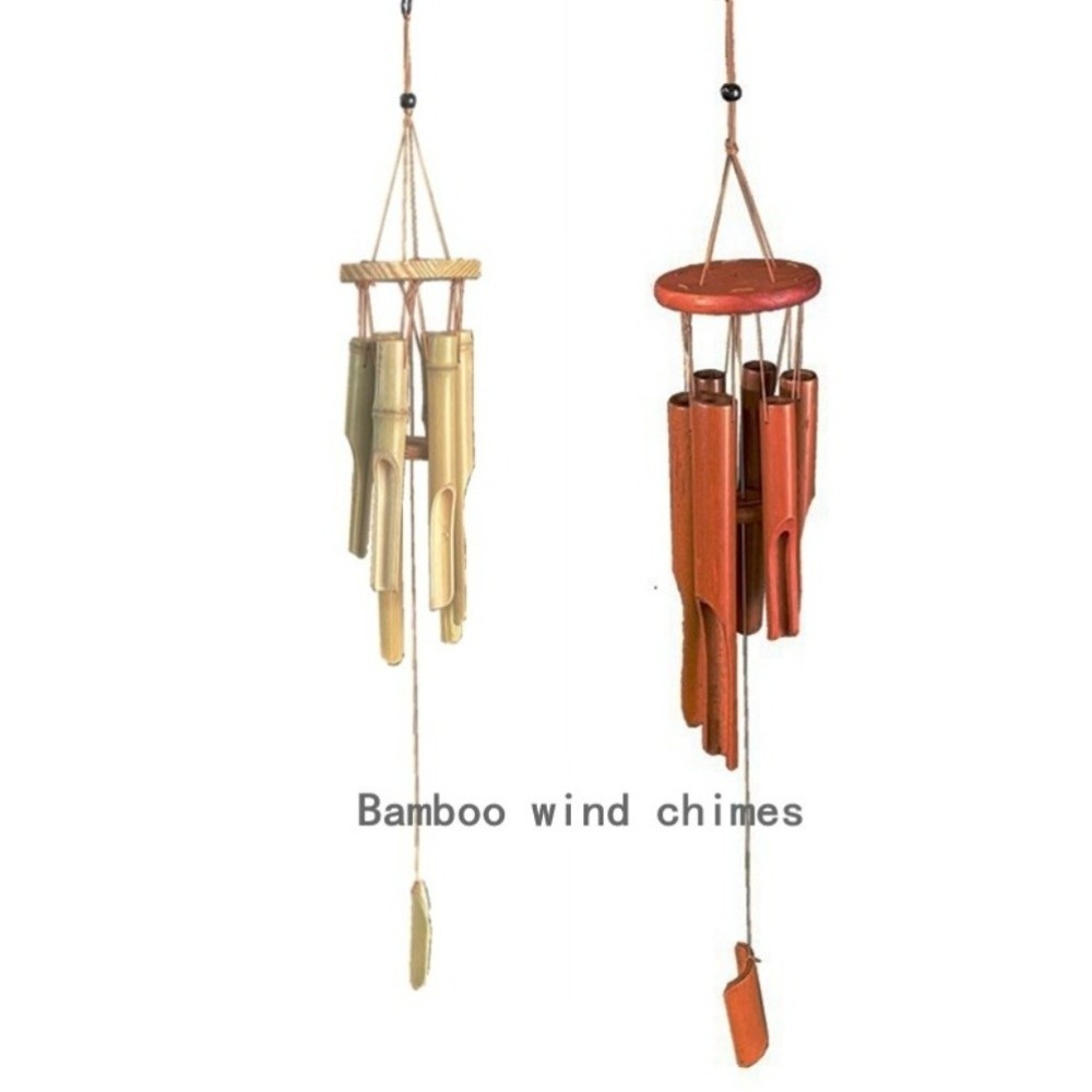 Retro 6 Tubes Bamboo Wind Chim - Art Craft Youtube recension och pris