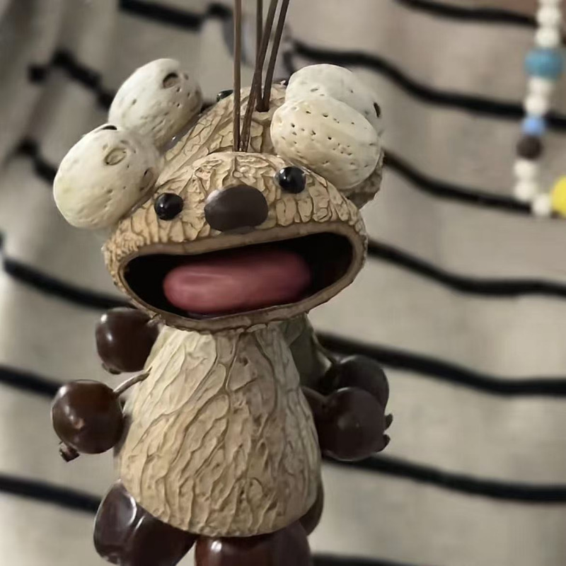 Natural Fruit Shell Wind Chime - Art Craft Door recension och pris