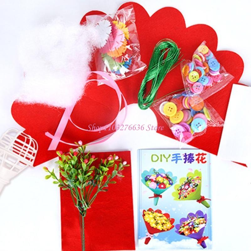 R6FD Diy Bridal Bouquet Materi - Art Craft Mother'S Day recension och pris