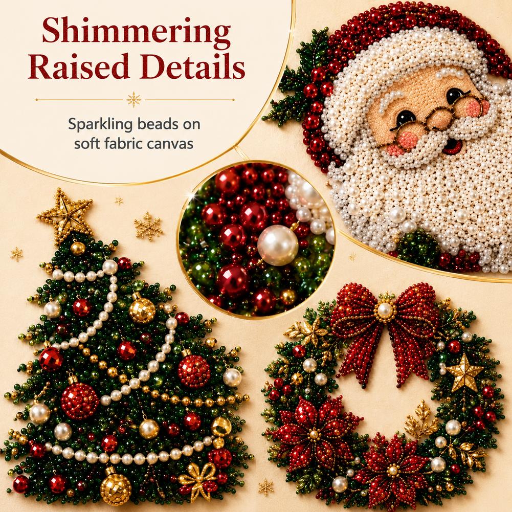 Christmas Santa Claus Pearl Ar - Art Craft For Kids recension och pris