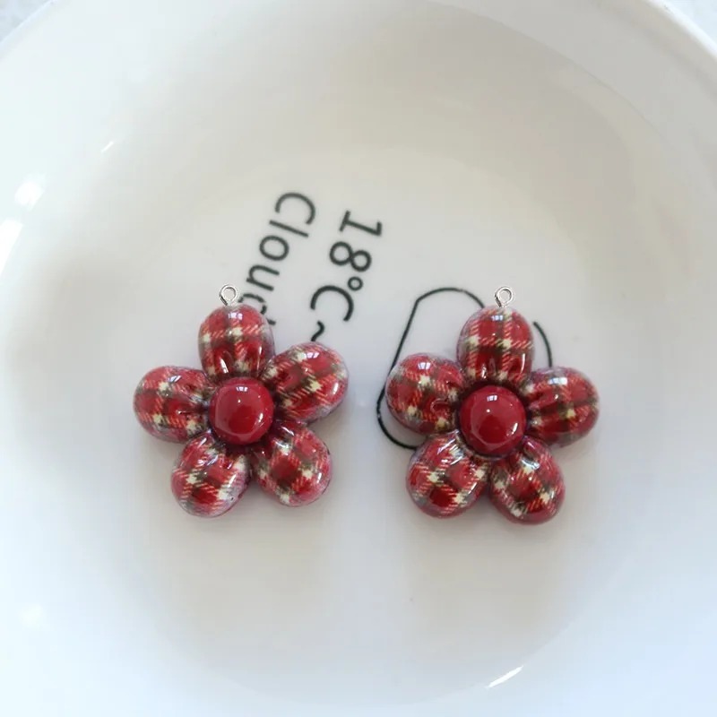 10Pcs Sweet Flower Planar Resi - The Art And Craft Of Jewelry recension och pris
