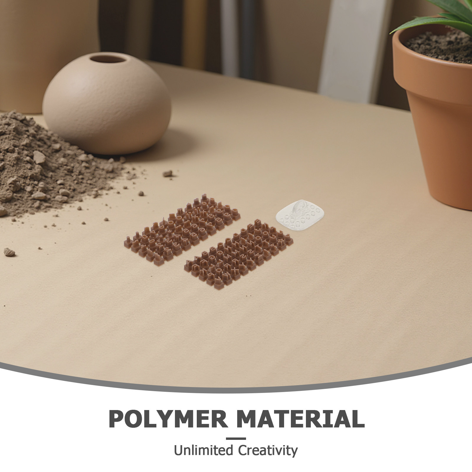 2Sets Clay Letter Stamps Alpha - Air Dry Clay recension och pris