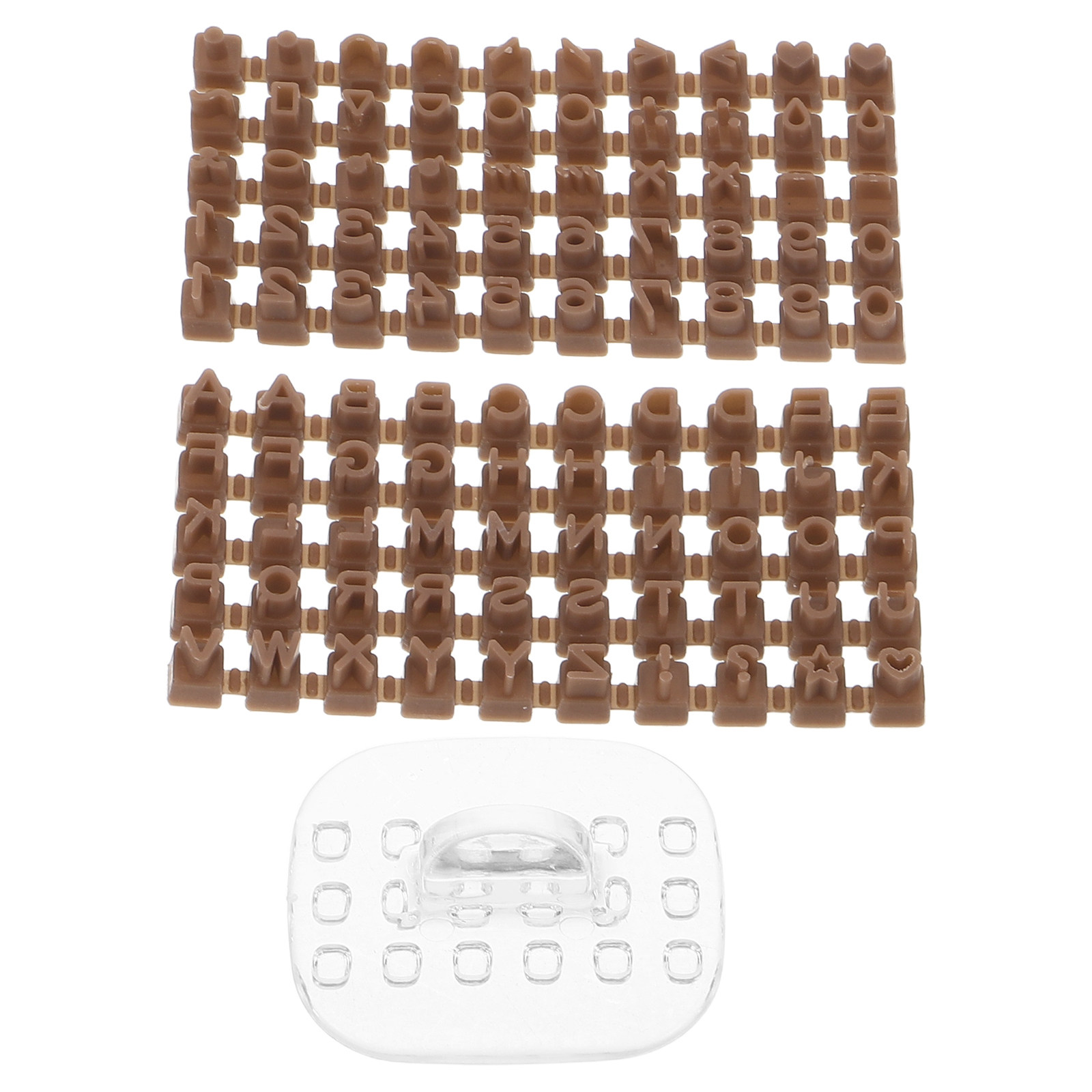 2Sets Clay Letter Stamps Alpha - Air Dry Clay recension och pris
