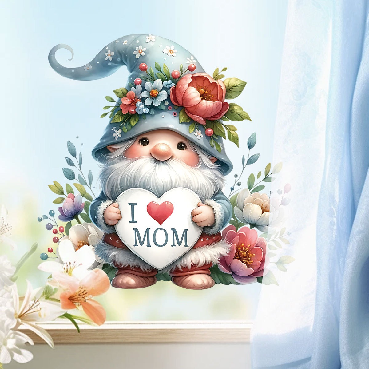 Mother Day Wall Stickers Cute  - Art Craft Mother'S Day recension och pris