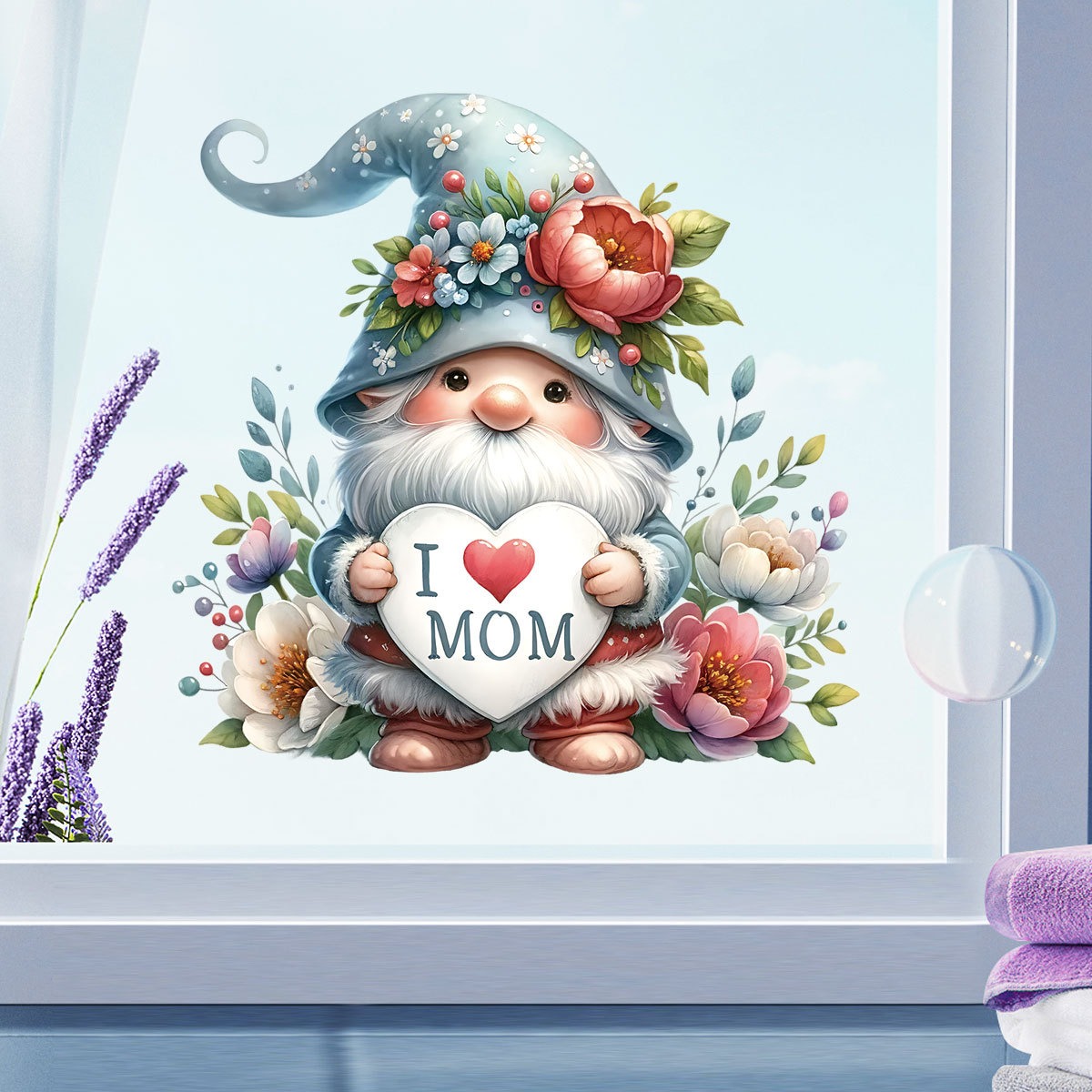 Mother Day Wall Stickers Cute  - Art Craft Mother'S Day recension och pris