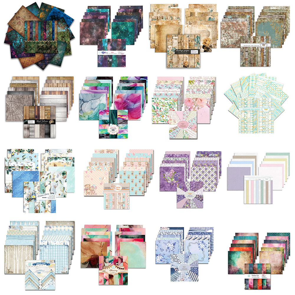24 Sheets 30x30cm Scrapbook Pa - Art Craft Birthday Party recension och pris