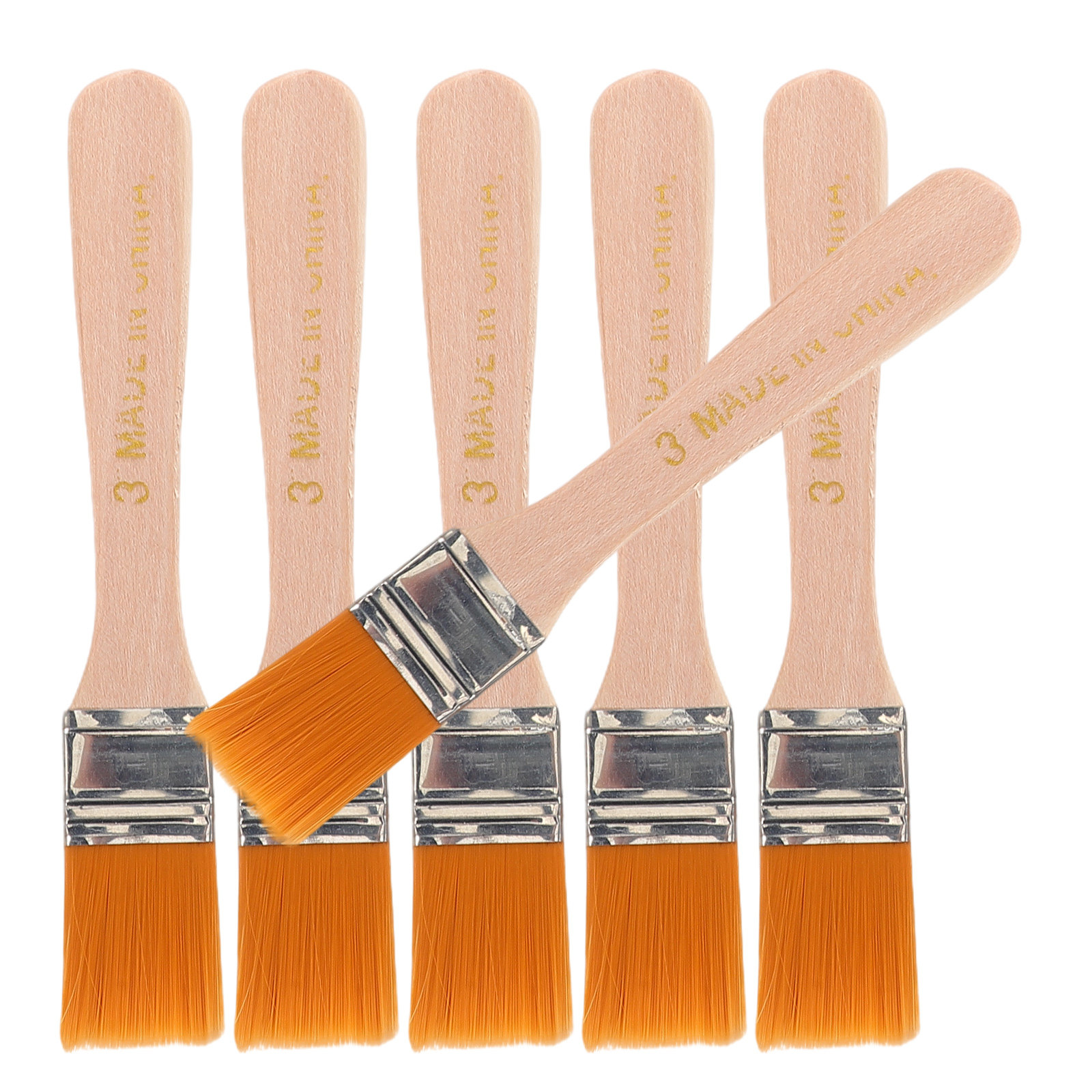 6Pcs Soft Nylon Paint Brushes  - Art Craft Door recension och pris