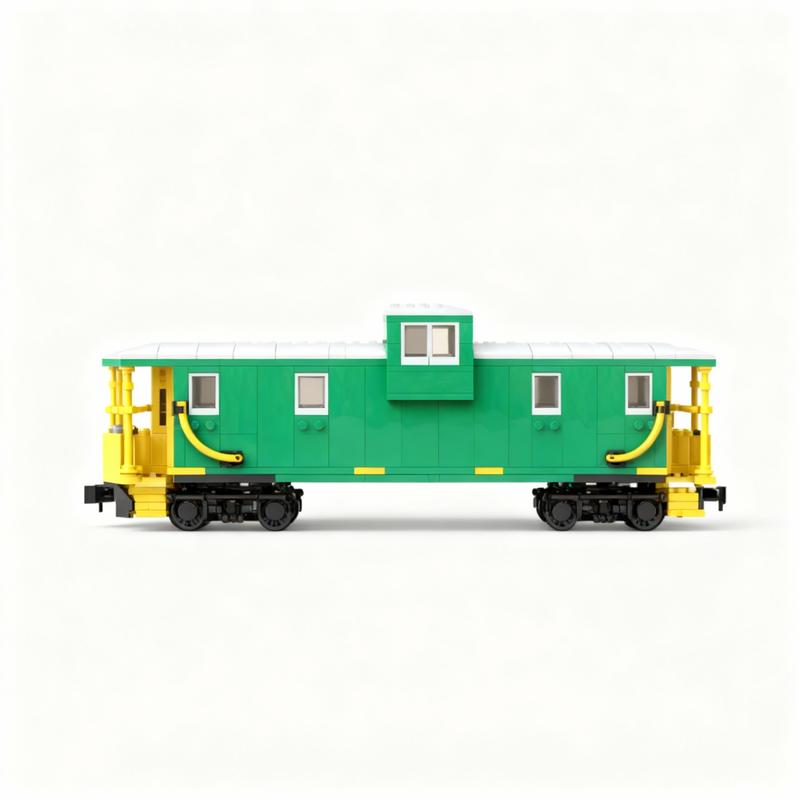 775pcs MOC Train BN Caboose Mo - Art Craft Ideas For Christmas recension och pris