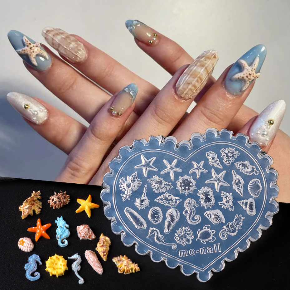1pc Ocean Theme 3D Silicone Na - Art Craft Jellyfish recension och pris