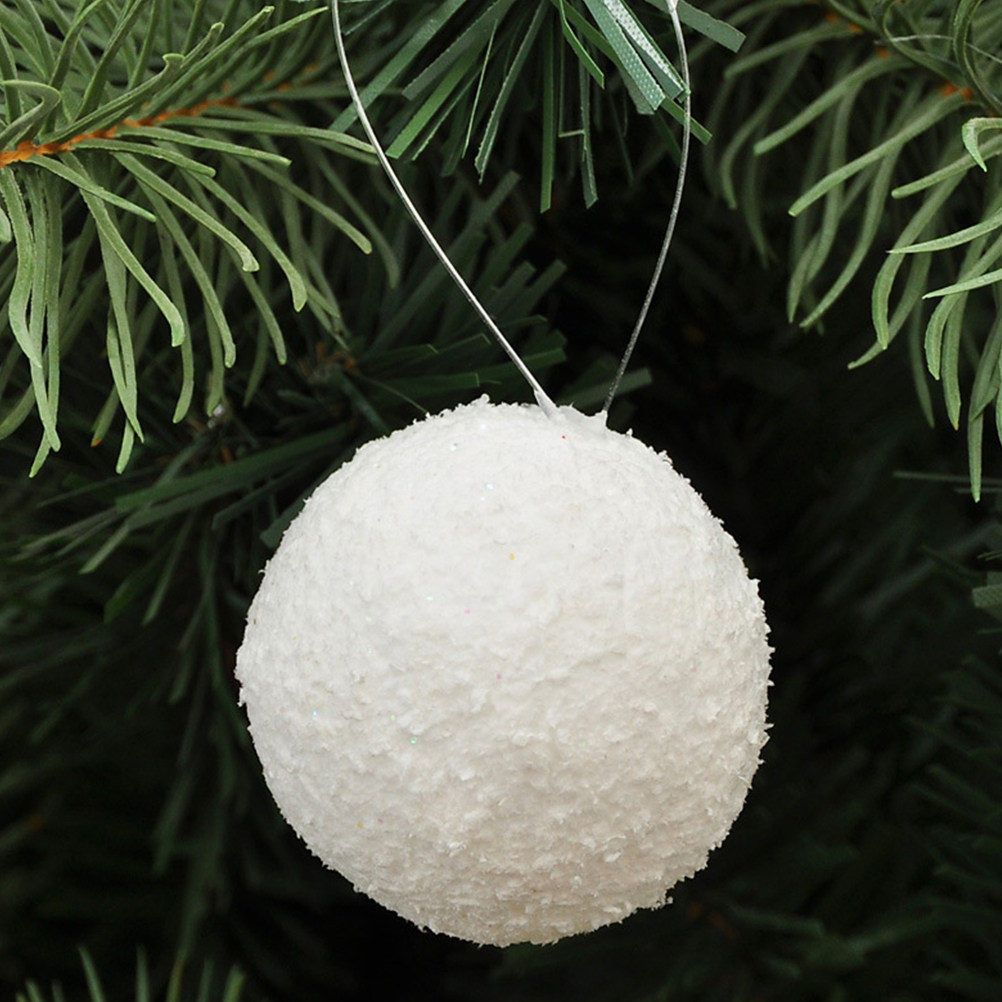 6Pcs White Xmas Set Dense Craf - Art And Craft For Xmas recension och pris