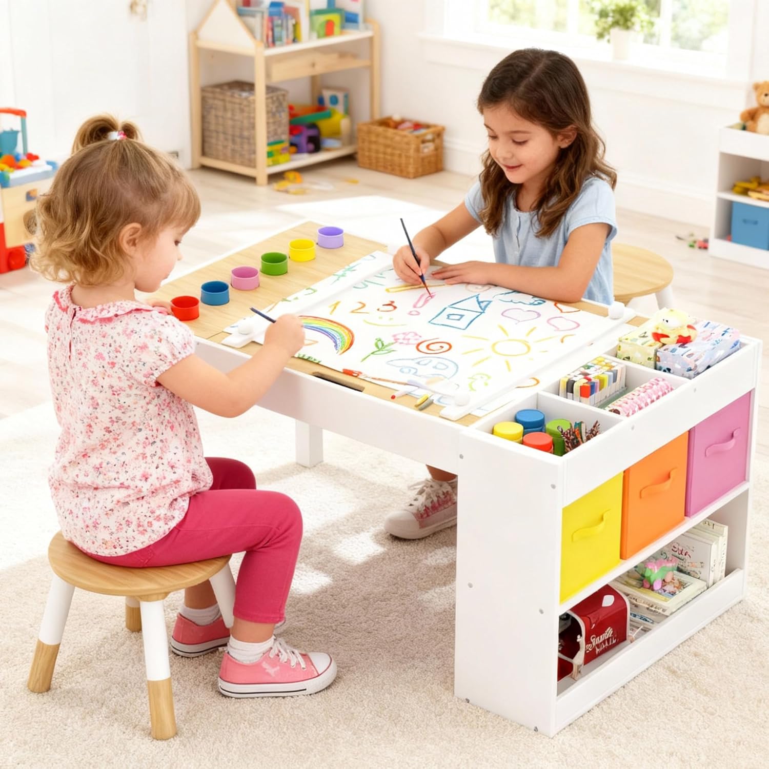 Kids Art Table and 2 Chairs Se - Art X Craft recension och pris