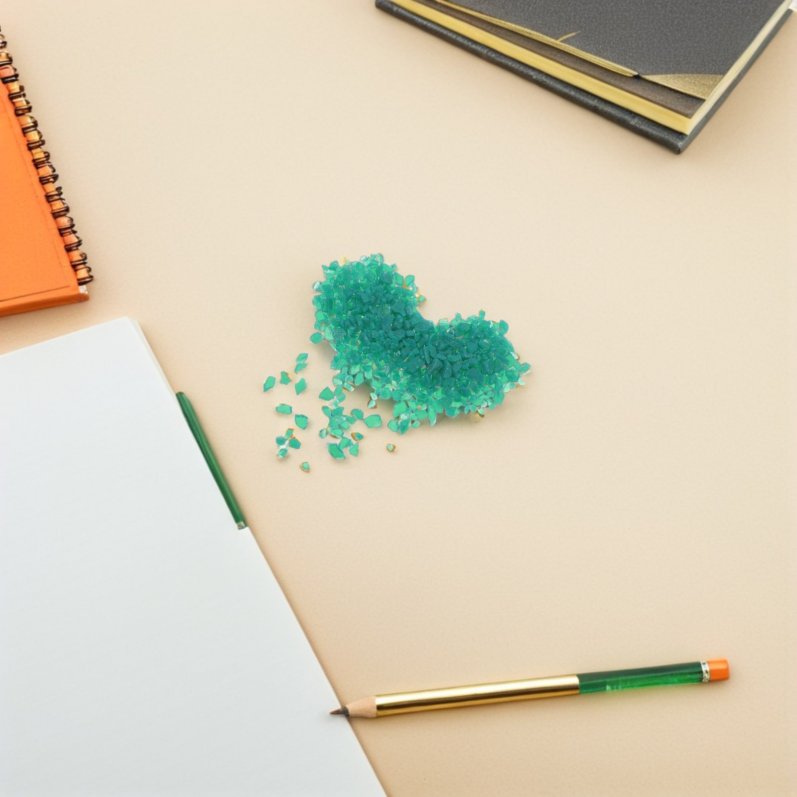 1 Bag Green Fusible Glass Scra - The Art And Craft Of Jewelry recension och pris