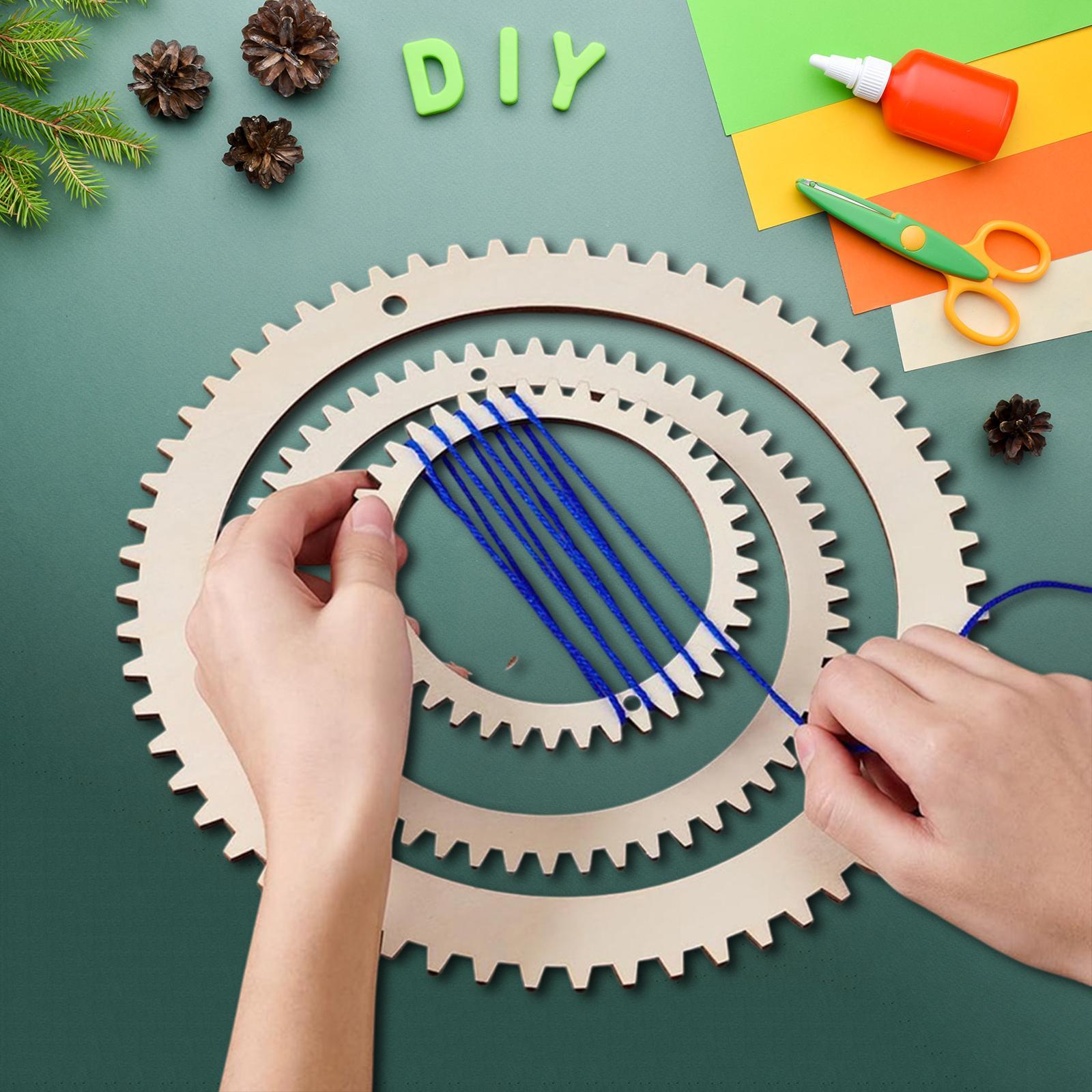 DIY Weaving Loom Kit Wooden Fr - Art Craft For Kids recension och pris