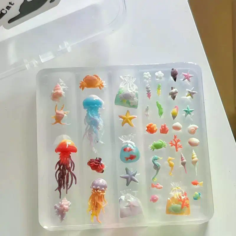 3D Ocean Series Silicone Jelly - Art Craft Jellyfish recension och pris