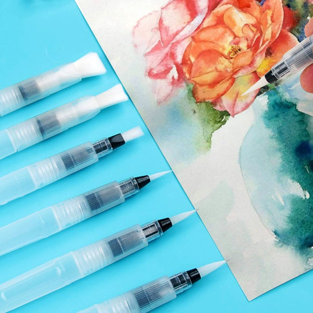 6Pcs/set Refillable Water Brus - Calligraphy Pen Set recension och pris