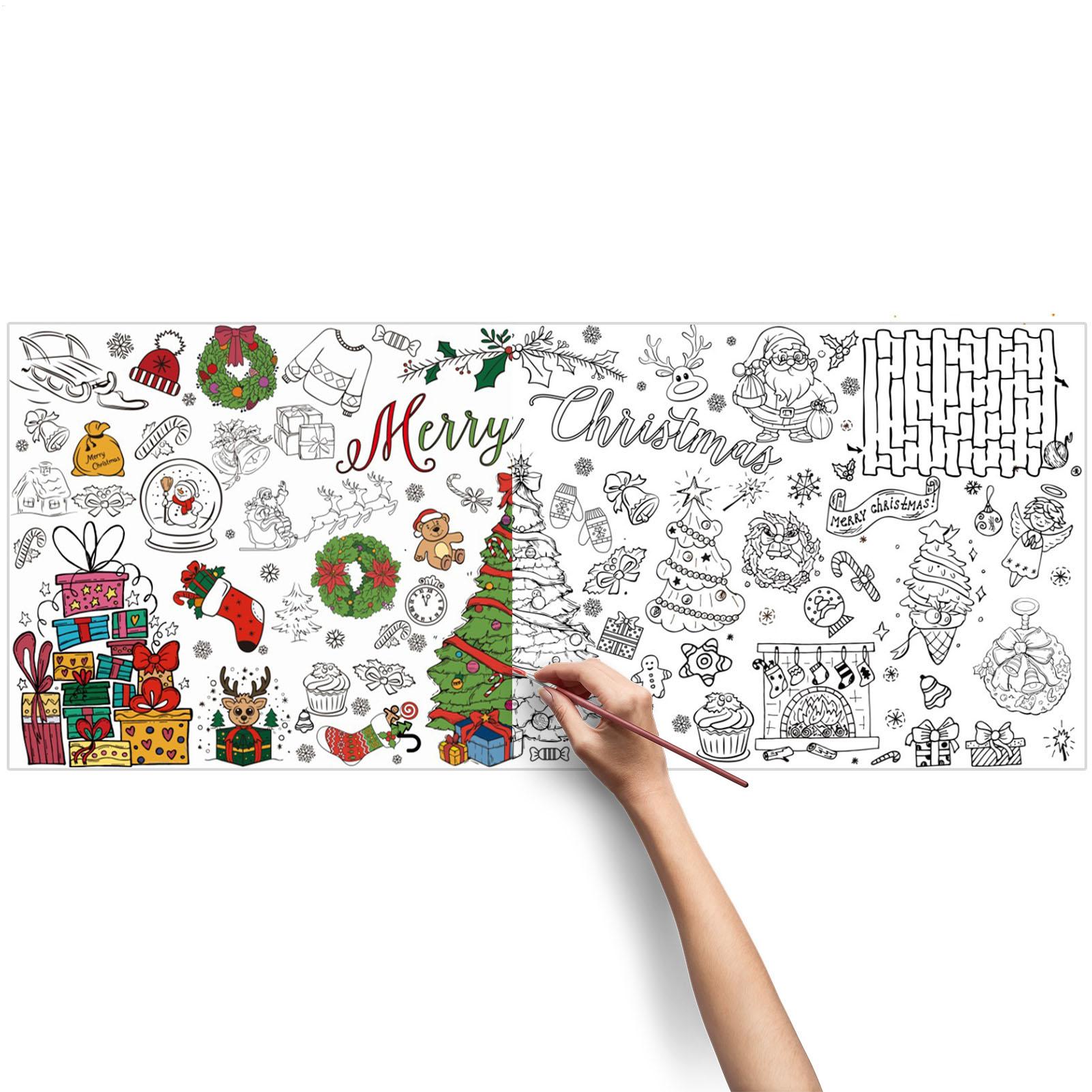 Xmas Giant Coloring PosterBlan - Art And Craft For Xmas recension och pris