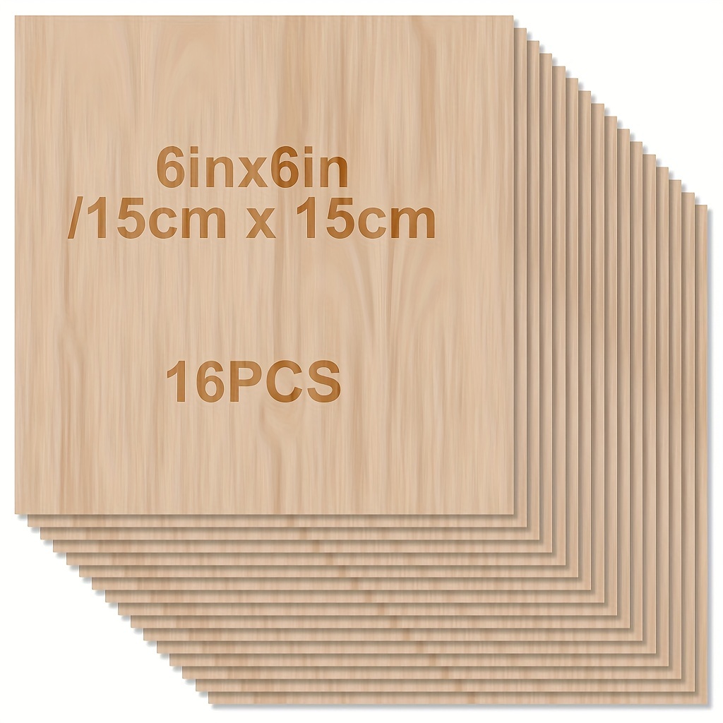 48/32/16/8/4 Pieces of Unfinis - Art X Craft recension och pris