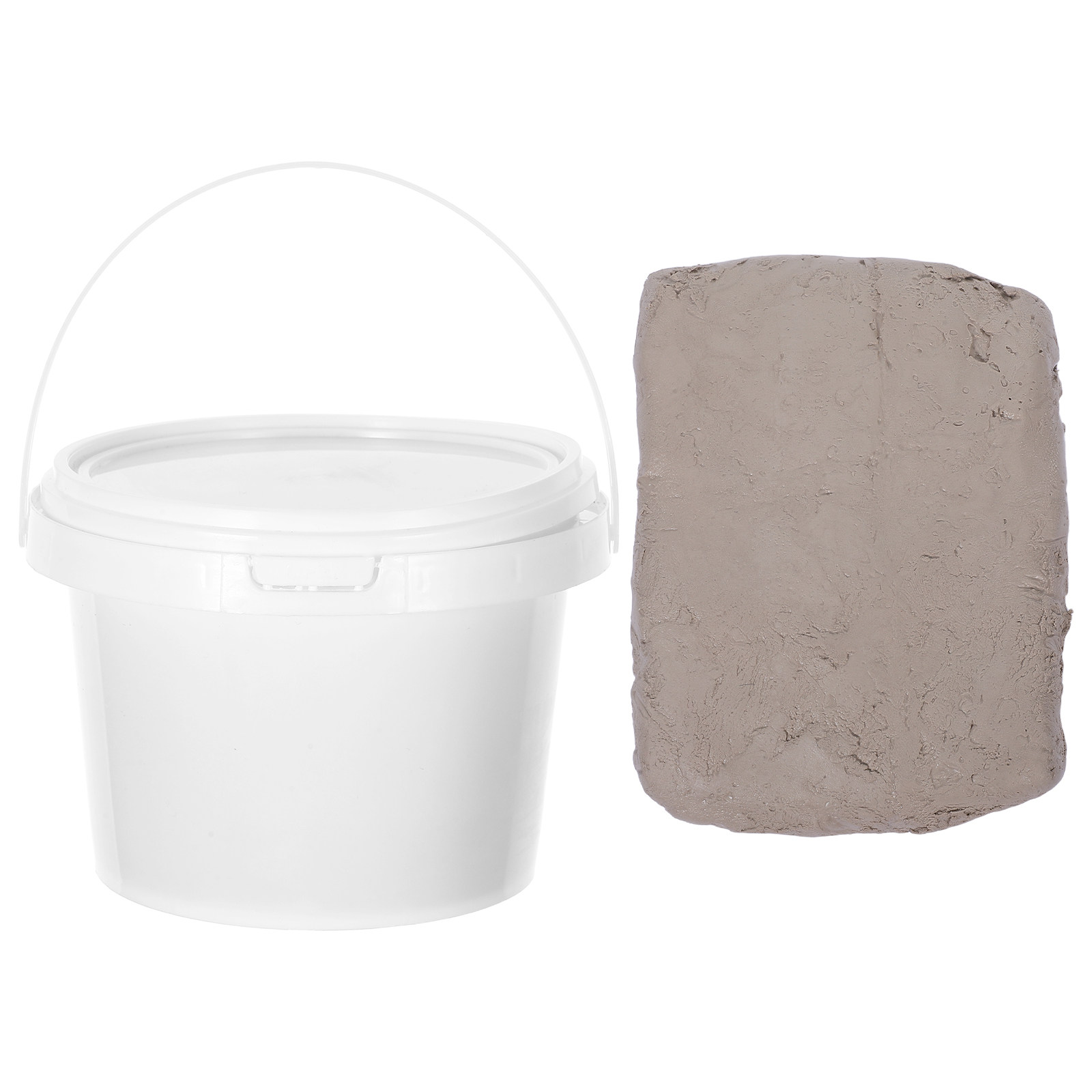 1Set Air Dry Clay White Bucket - Air Dry Clay recension och pris