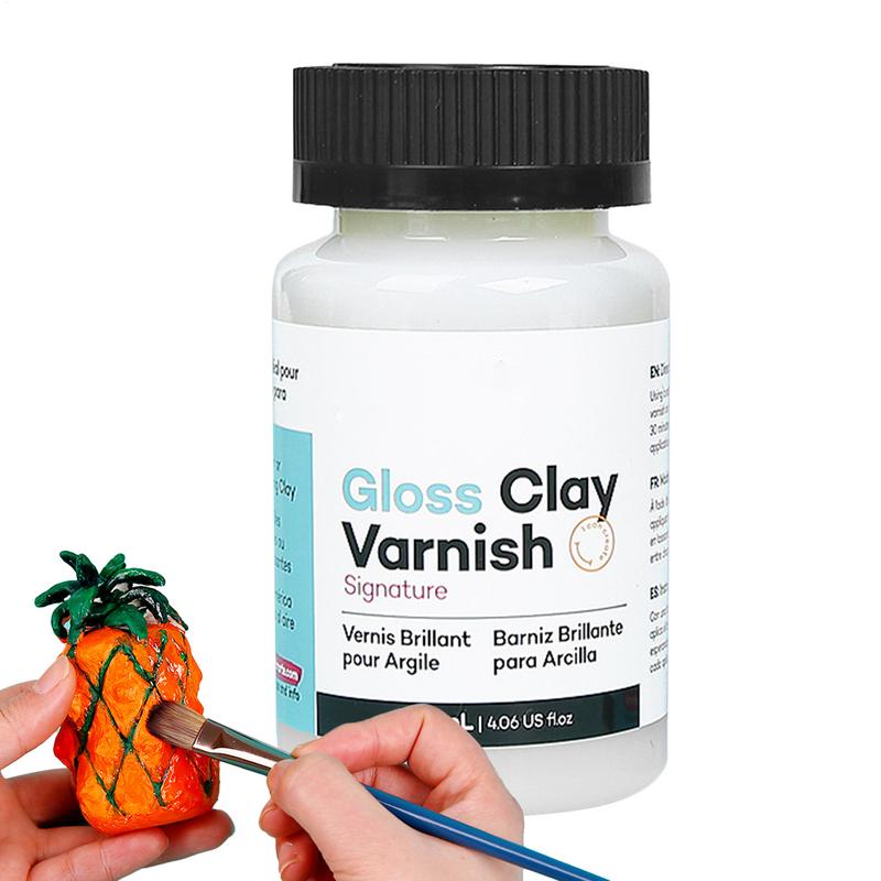 120ML Gloss Varnish For Air Dr - Air Dry Clay recension och pris