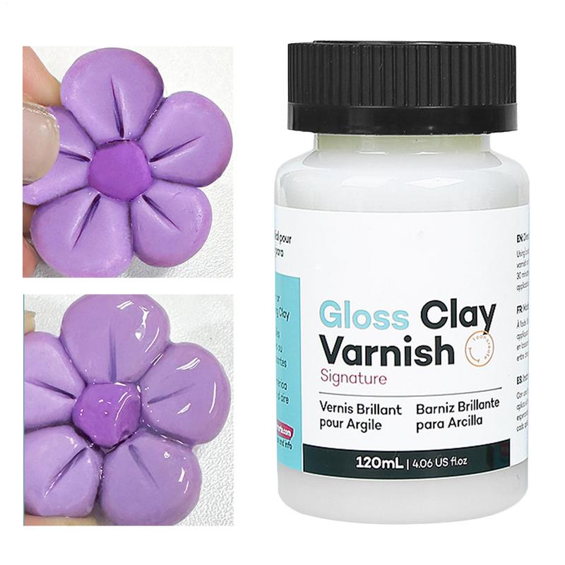 120ML Gloss Varnish For Air Dr - Air Dry Clay recension och pris