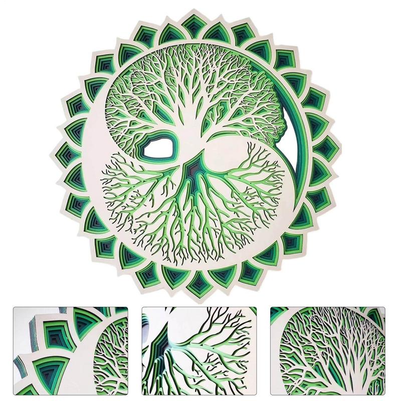 Wood Wall Art With Trees Art D - Art Craft Meaning recension och pris
