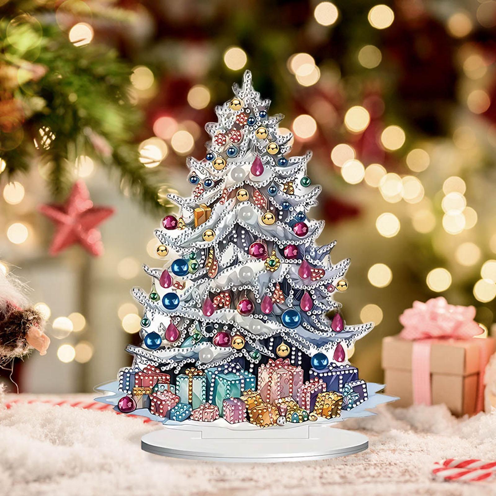 Christmas Tree Desktop Decorat - Art And Craft For Xmas recension och pris