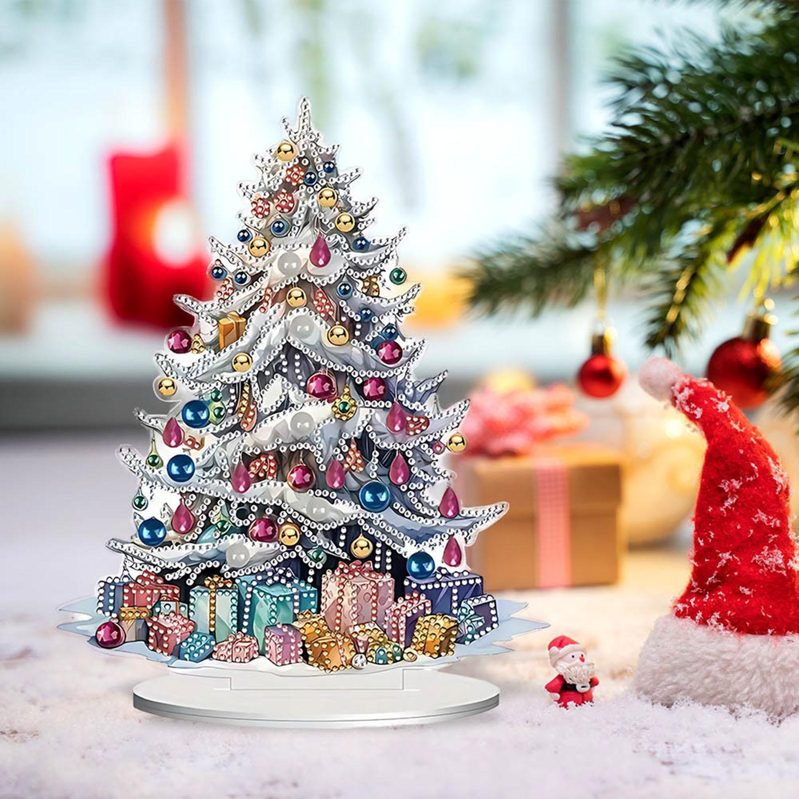 Christmas Tree Desktop Decorat - Art And Craft For Xmas recension och pris