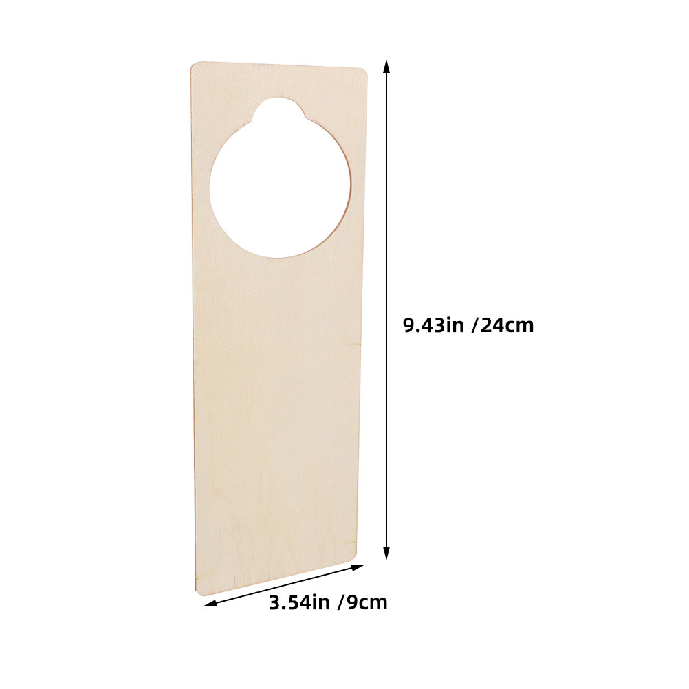 10Pcs Unfinished Wooden Door K - Art Craft Door recension och pris