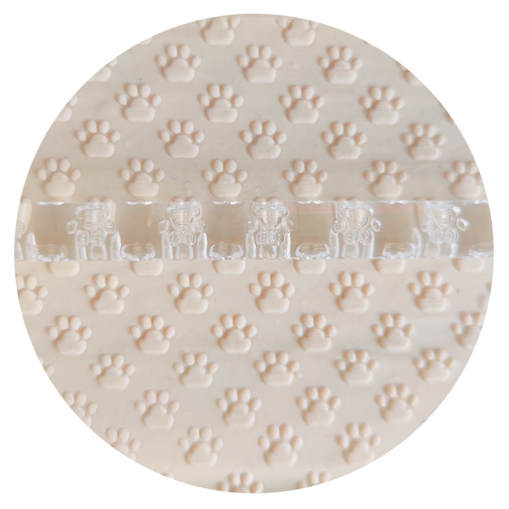 Lovely Bear Footprint  Pattern - Art And Craft For Xmas recension och pris