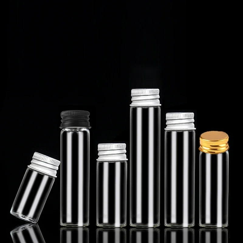 5PCS 5ML-100ML Mini Glass Alum - Art Craft Youtube recension och pris