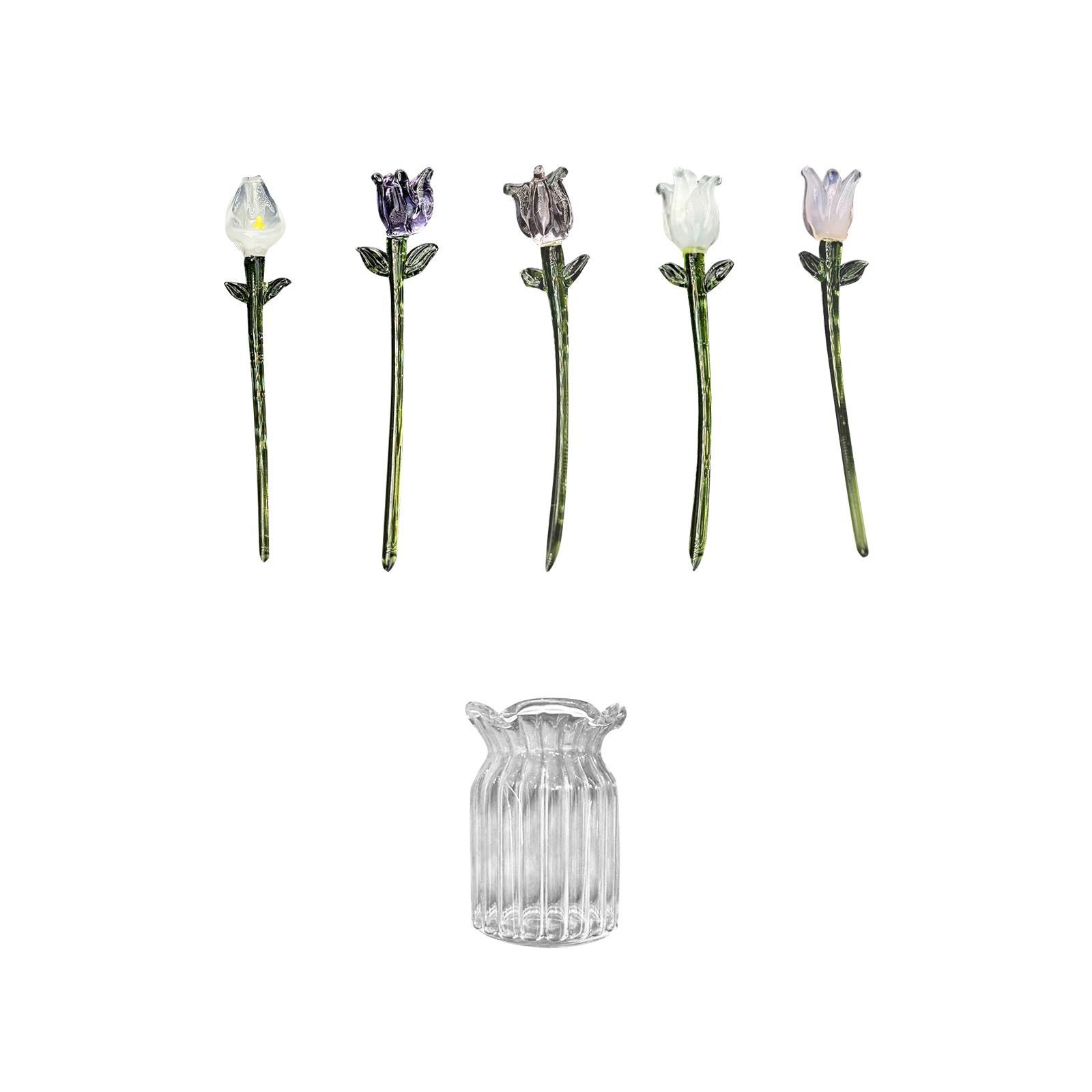Glass Flower Home Decor Mother - Art Craft Mother'S Day recension och pris