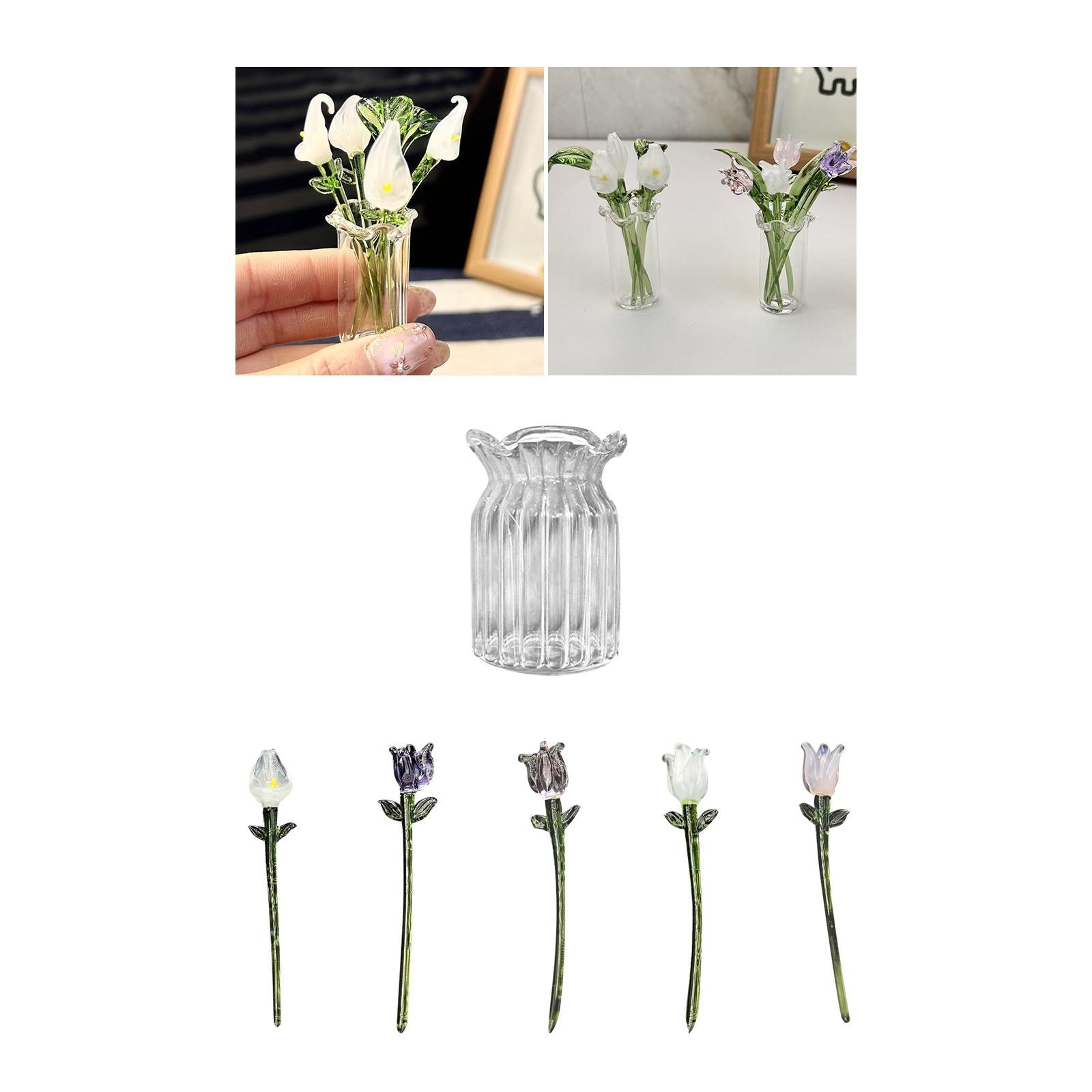 Glass Flower Home Decor Mother - Art Craft Mother'S Day recension och pris