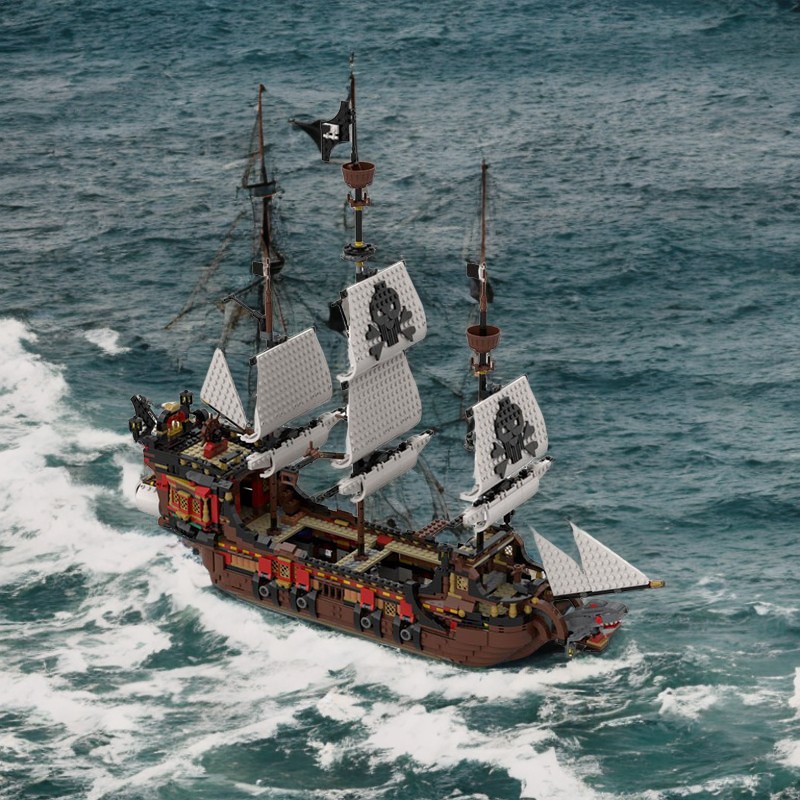 2405pcs MOC Pirates Battleship - Art Craft Ideas For Christmas recension och pris
