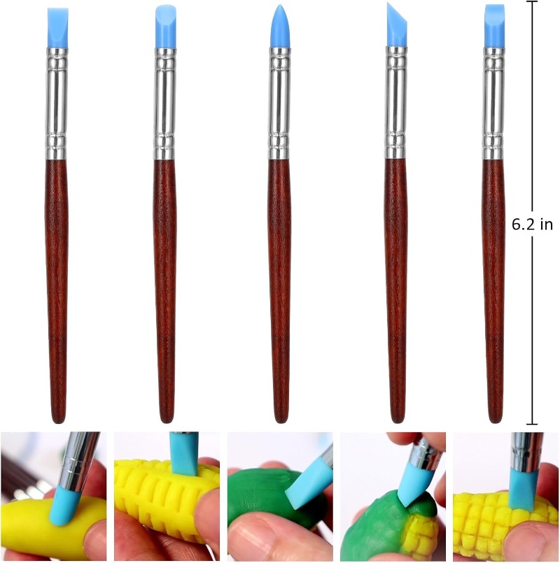 Air Dry Clay Tool Set Silicone - Air Dry Clay recension och pris