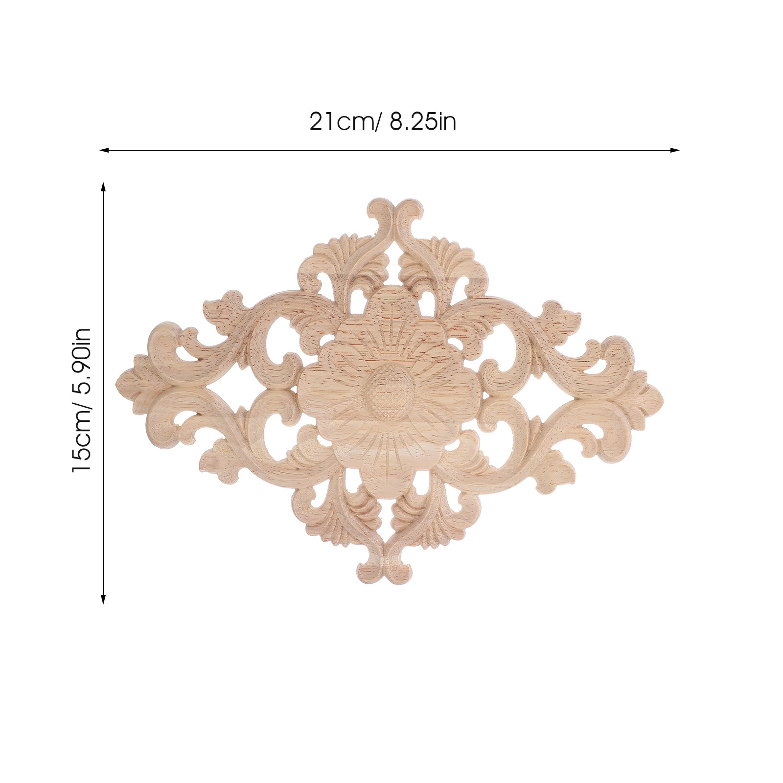 1Pcs Wood Onlay Solid Wood Car - Art Craft Door recension och pris