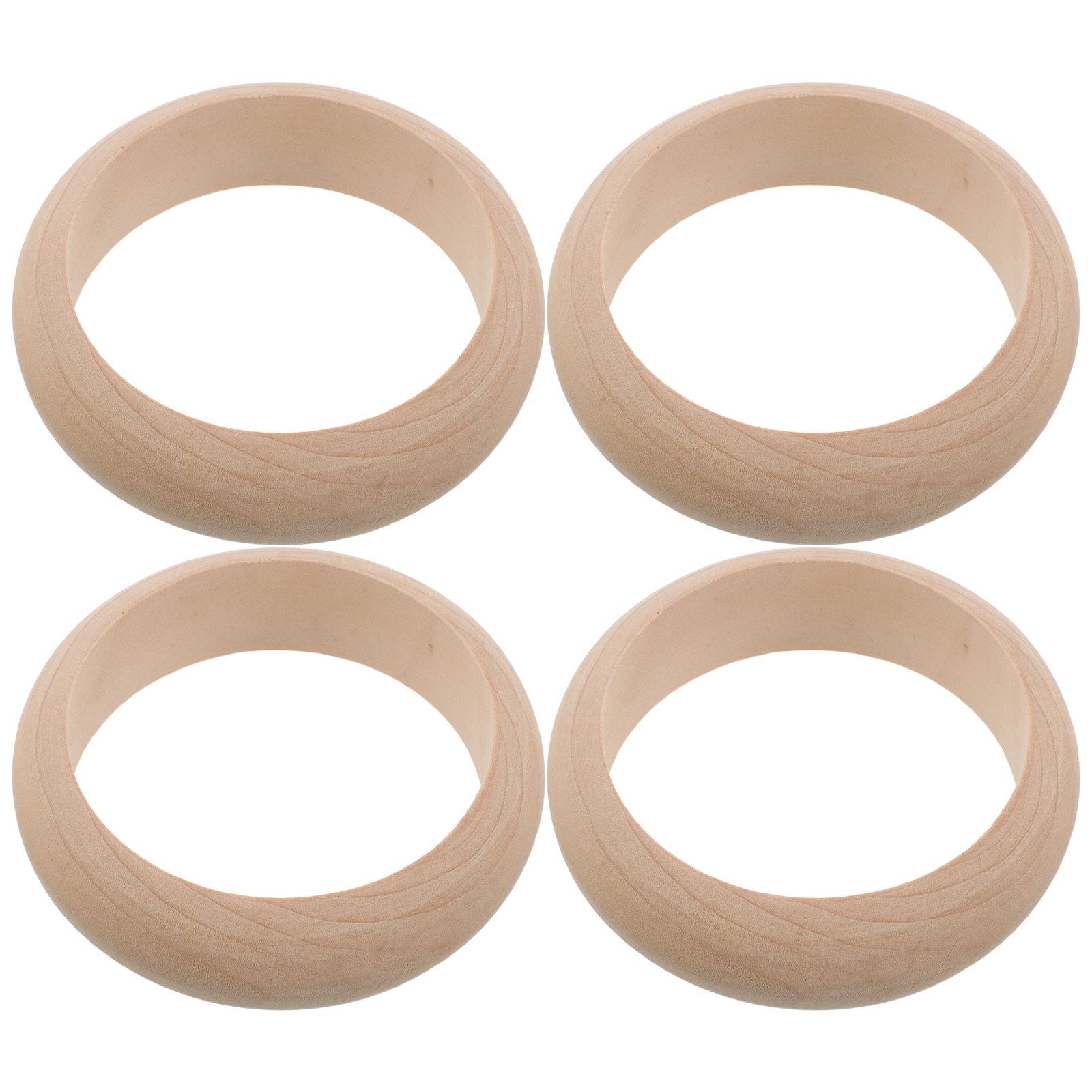 4Pcs Solid Wood Bangle Blanks  - The Art And Craft Of Jewelry recension och pris