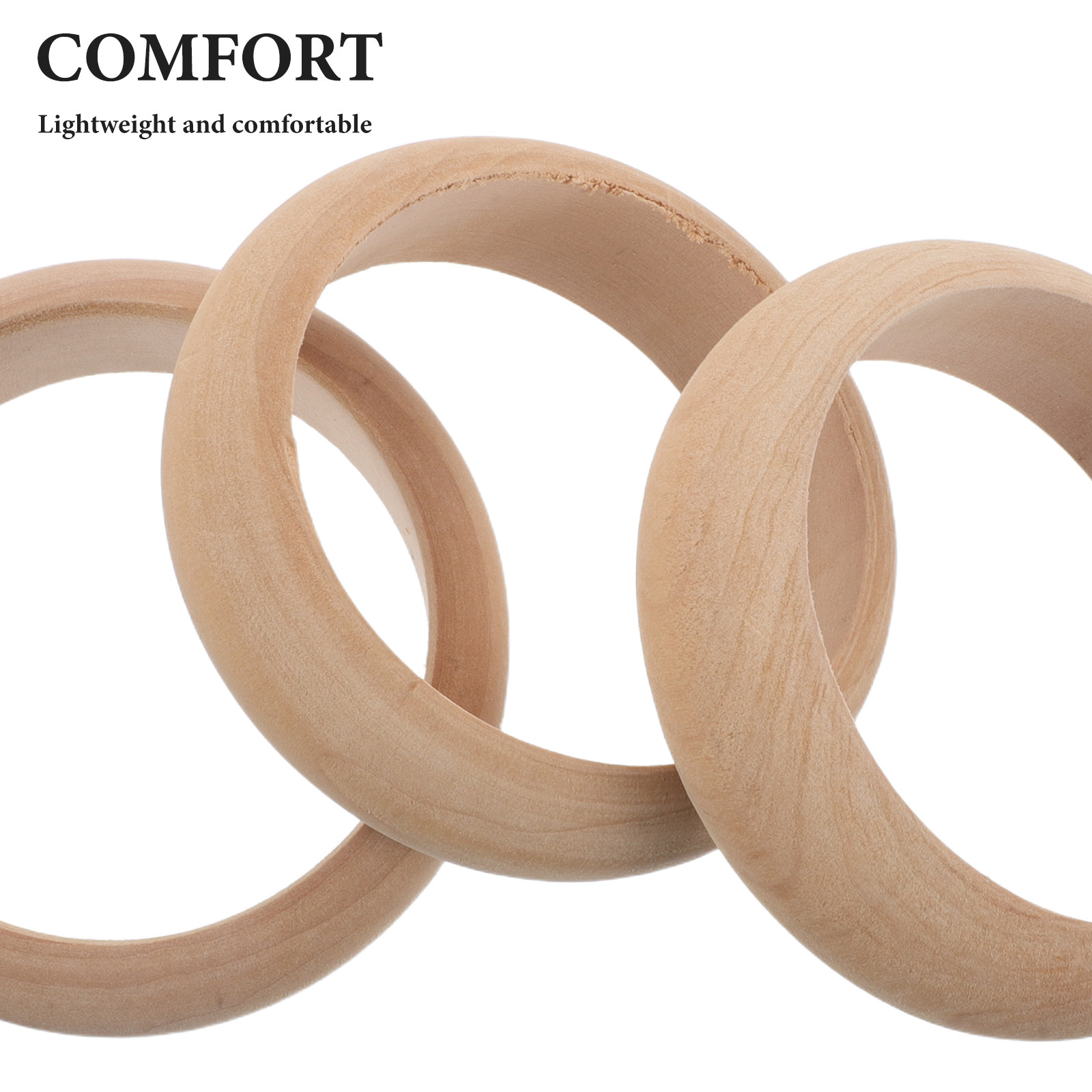 4Pcs Solid Wood Bangle Blanks  - The Art And Craft Of Jewelry recension och pris
