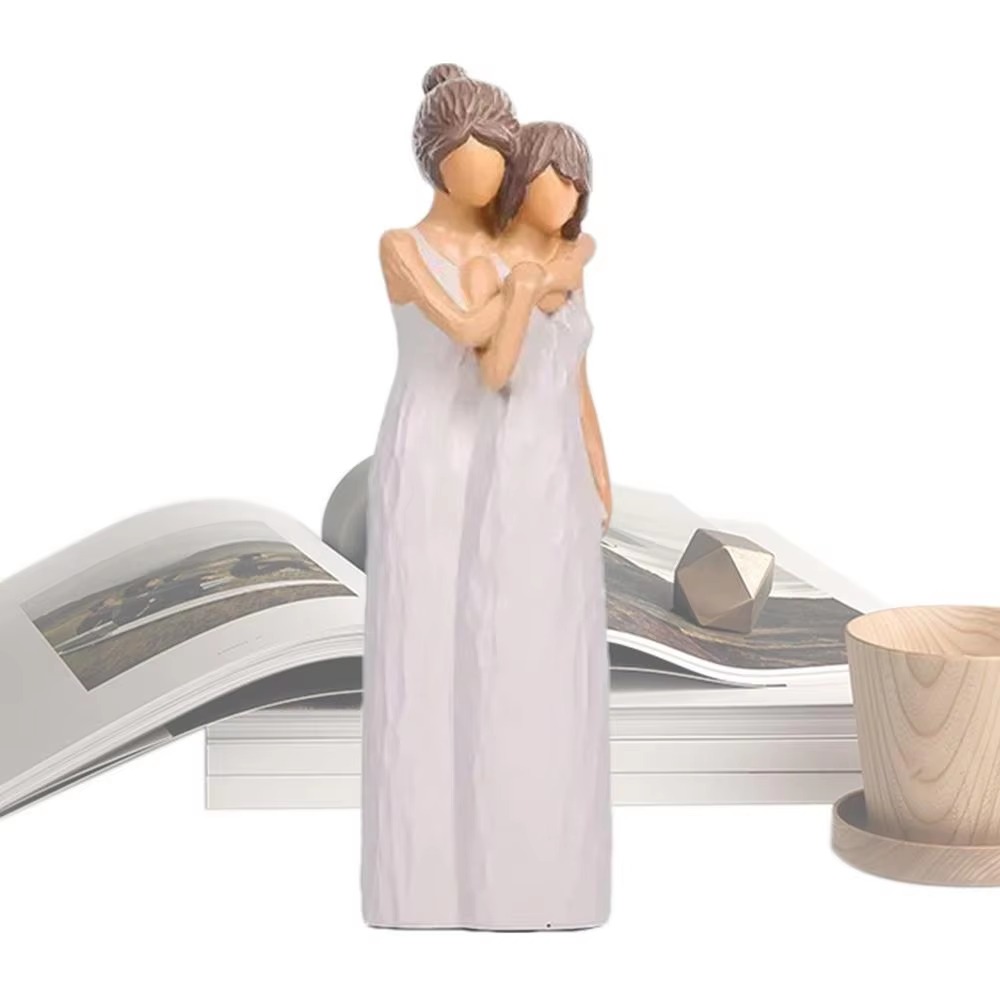 Hand-Painte Mother And Daughte - Art Craft Mother'S Day recension och pris
