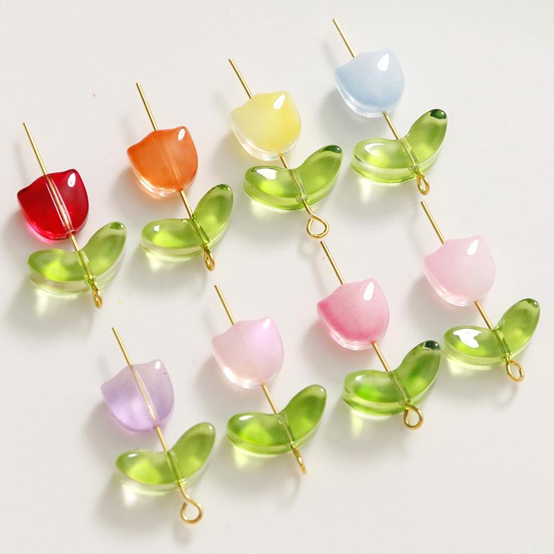 Lampwork  Flower Beads 30Pcs M - The Art And Craft Of Jewelry recension och pris