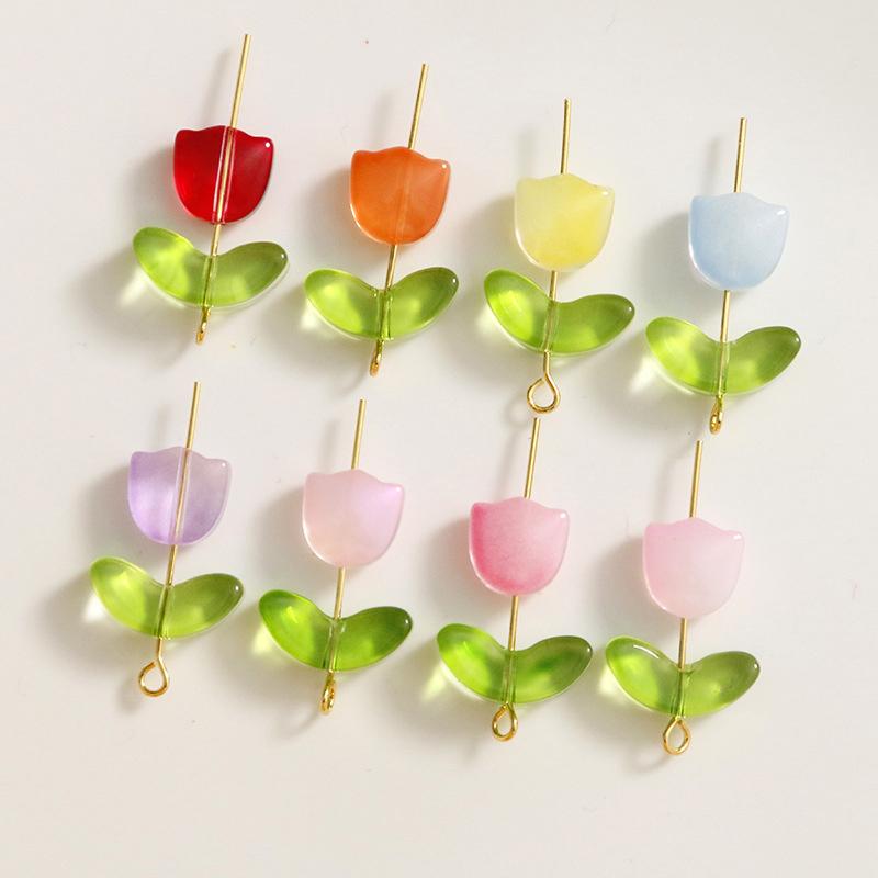 Lampwork  Flower Beads 30Pcs M - The Art And Craft Of Jewelry recension och pris