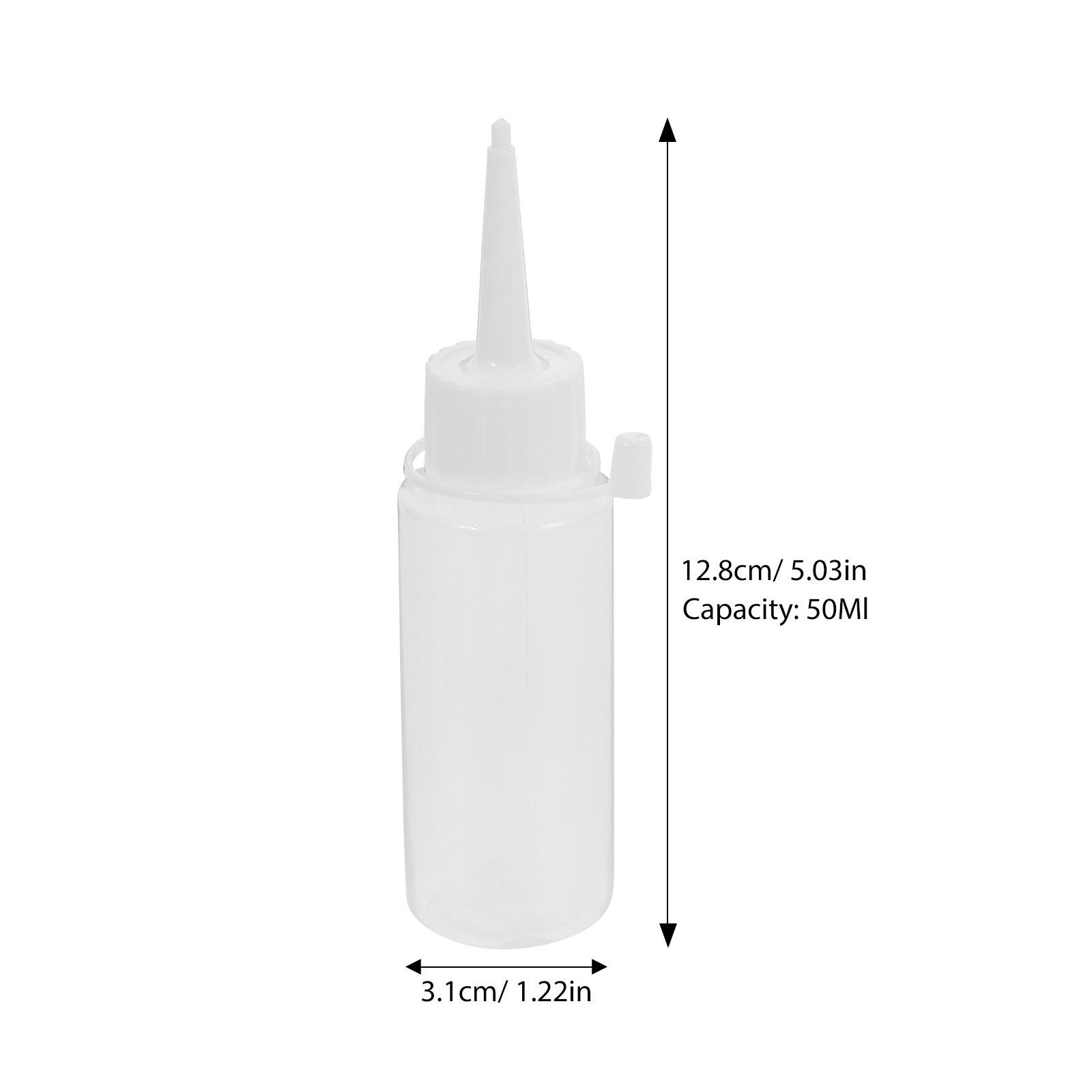 10Pcs Plastic Bottles Clear Ld - Art Craft Glue recension och pris