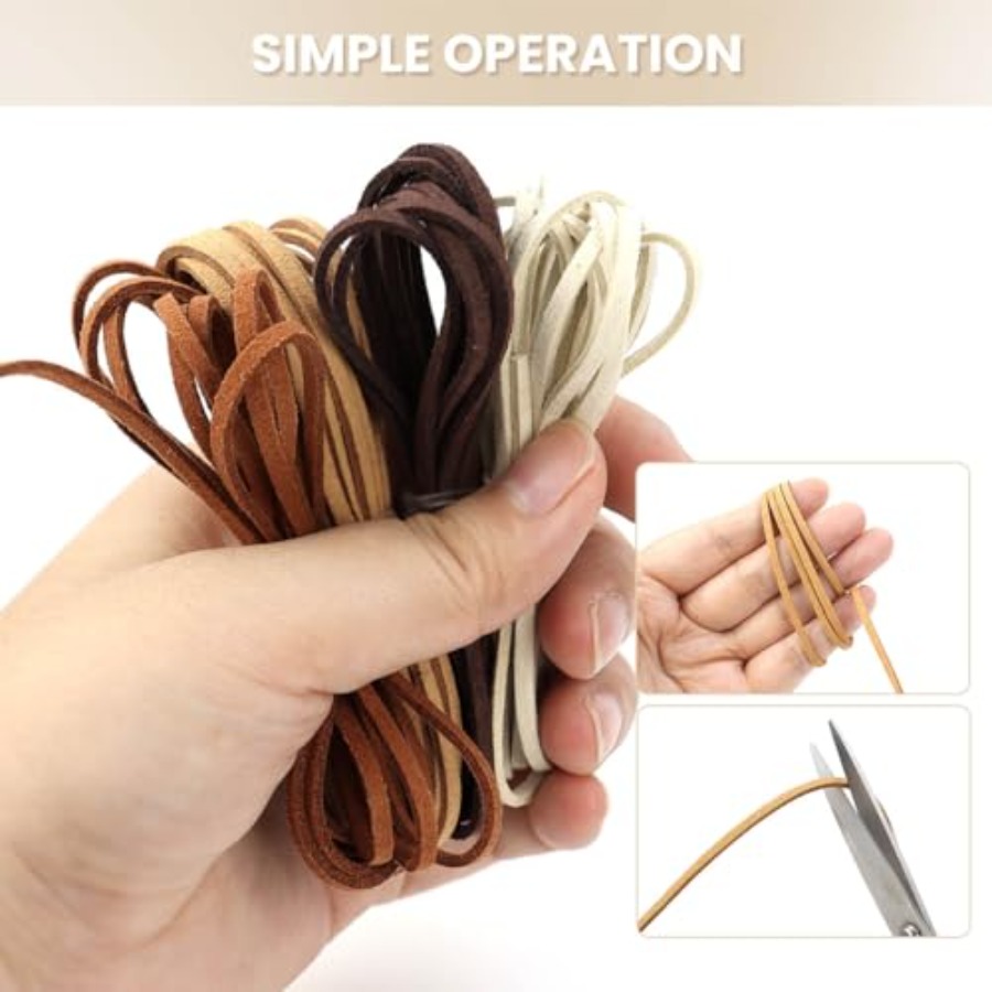 Leather String Suede Cord Leat - The Art And Craft Of Jewelry recension och pris