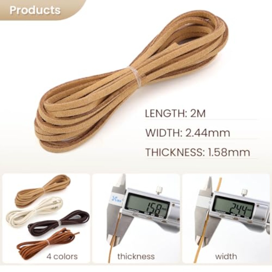 Leather String Suede Cord Leat - The Art And Craft Of Jewelry recension och pris