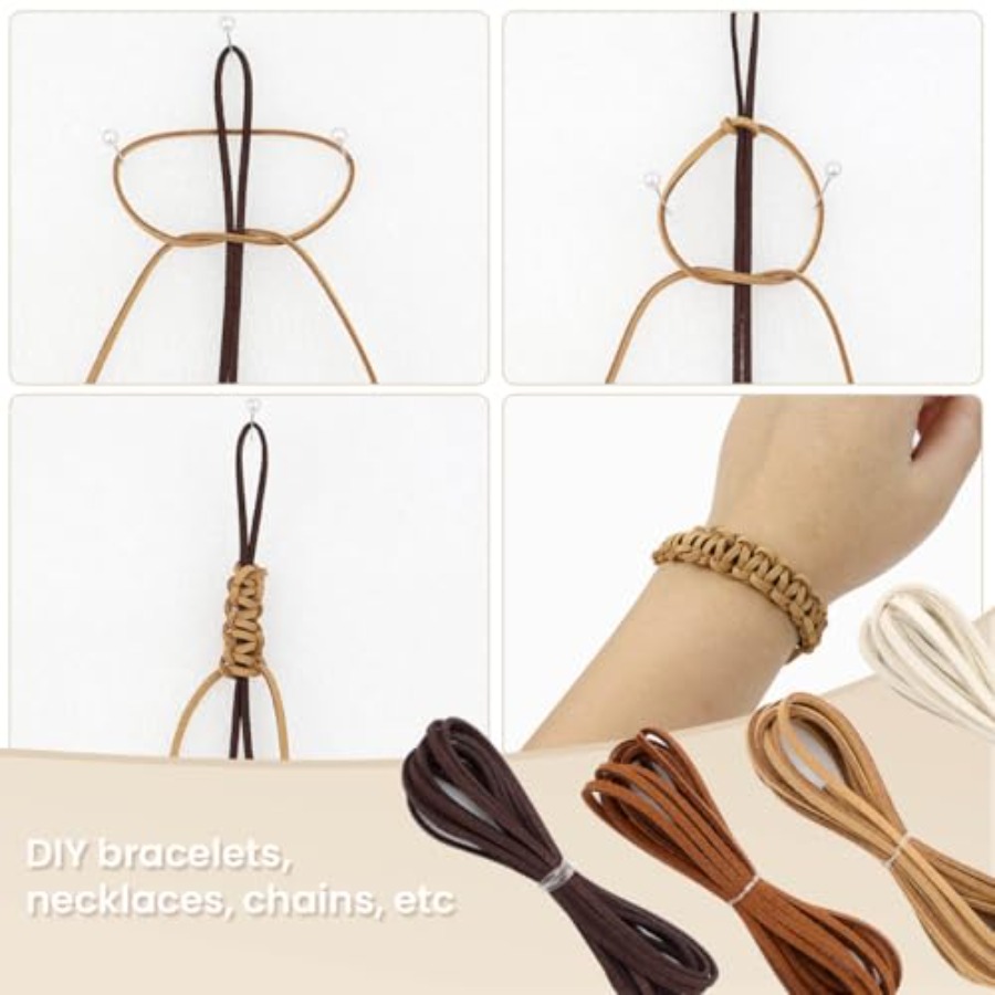 Leather String Suede Cord Leat - The Art And Craft Of Jewelry recension och pris